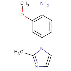 2-Methoxy-4-(2-methyl-1h-imidazol-1-yl)benzenamine Structure,218301-72-5Structure