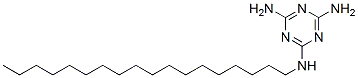 N-octadecyl-1,3,5-triazine-2,4,6-triamine Structure,21840-04-0Structure