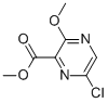 Methyl 6-chloro-3-methoxypyrazine-2-carboxylate Structure,21874-55-5Structure