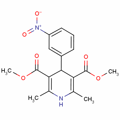 間硝苯地平結(jié)構(gòu)式_21881-77-6結(jié)構(gòu)式