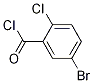 5-Bromo-2-chlorobenzoyl chloride Structure,21900-52-7Structure