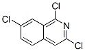 Isoquinoline, 1,3,7-trichloro- Structure,21902-41-0Structure