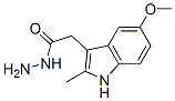 5-Methoxy-2-methylindole-3-acetic acid hydrazide Structure,21909-54-6Structure