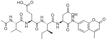 Ac-Val-Glu-IIe-Asp-7-amino-4-methylcoumarin Structure,219137-97-0Structure