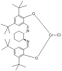 (1S,2S)-(+)-〔1,2-Cyclohexanediamino-N,N′-bis(3,5-di-t-butylsalicylidene)〕chromium(Ⅲ) Chloride Structure,219143-92-7Structure