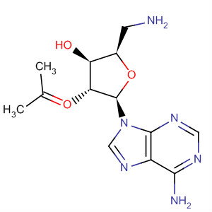 Adenosine, 5-amino-5-deoxy-2,3-o-(1-methylethylidene)- Structure,21950-36-7Structure