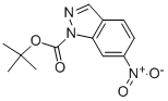 Tert-butyl6-nitro-1h-indazole-1-carboxylate Structure,219503-74-9Structure