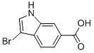 3-Bromo-1H-indole-6-carboxylic acid Structure,219508-19-7Structure