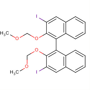 (S)-3,3-二碘-2,2-雙(甲氧基甲氧基)-1,1-聯(lián)萘結構式_219583-87-6結構式