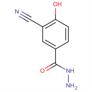 3-Cyano-4-hydroxybenzoic acid hydrazide Structure,219685-69-5Structure