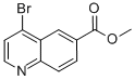 Methyl 4-bromoquinoline-6-carboxylate Structure,219763-85-6Structure