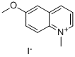 6-Methoxy-1-methyl-quinolinium iodide (1:1) Structure,21979-59-9Structure