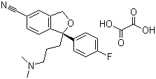 (R)-草酸西酞普蘭結(jié)構(gòu)式_219861-53-7結(jié)構(gòu)式