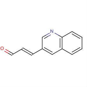 (E)-3-(喹啉-3-基)丙烯醛結(jié)構(gòu)式_219873-09-3結(jié)構(gòu)式