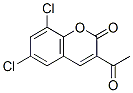 3-Acetyl-6,8-dichloro-2H-chromen-2-one Structure,2199-91-9Structure