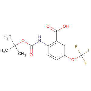 2-[(Tert-butoxycarbonyl)amino]-5-(trifluoromethoxy)benzoic acid Structure,220107-35-7Structure