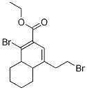 Ethyl 1-bromo-4-(2-bromoethyl)-4a,5,6,7,8,8a-hexahydronaphthalene-2-carboxylate Structure,220151-21-3Structure