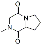 Pyrrolo[1,2-a]pyrazine-1,4-dione, hexahydro-2-methyl- (8ci,9ci) Structure,22049-65-6Structure