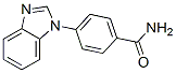 4-Benzoimidazol-1-yl-benzamide Structure,220495-55-6Structure