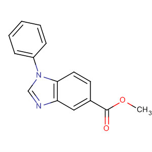 Methyl 1-phenylbenzimidazole-5-carboxylate Structure,220495-70-5Structure