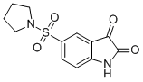 5-(1-Pyrrolidinylsulfonyl)-1h-indole-2,3-dione Structure,220510-17-8Structure