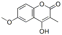 4-Hydroxy-6-methoxy-3-methyl-chromen-2-one Structure,22053-42-5Structure