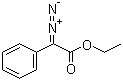 2-重氮基-2-苯基乙酸乙酯結(jié)構(gòu)式_22065-57-2結(jié)構(gòu)式