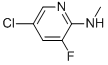 5-Chloro-3-fluoro-2-methylaminopyridine Structure,220714-72-7Structure