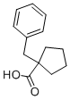 1-Benzyl-cyclopentanecarboxylic acid Structure,220875-85-4Structure