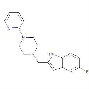 5-Fluoro-2-{[4-(2-pyridinyl)-1-piperazinyl]methyl}-1h-indole Structure,220941-93-5Structure