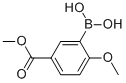 2-Methoxy-5-methoxycarbonylphenylboronic acid Structure,221006-63-9Structure