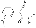 4,4,4-Trifluoro-2-(3-methoxy-phenyl)-3-oxo-butyronitrile Structure,22102-04-1Structure