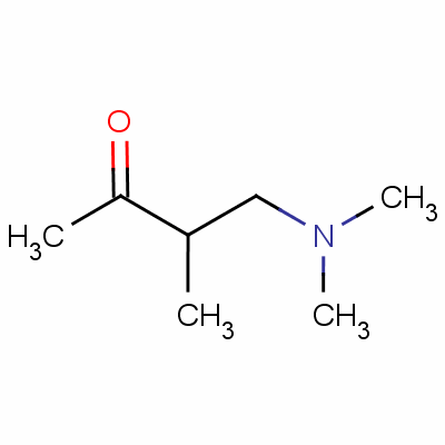 1-Dimethylamino-2-methylbutane-3-one Structure,22104-62-7Structure