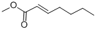 2-Heptenoic acid methyl ester Structure,22104-69-4Structure