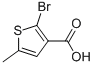 2-Bromo-5-methyl-3-thiophenecarboxylic acid Structure,221061-14-9Structure