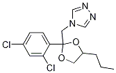 4-[[2-(2,4-Dichlorophenyl)-4-propyl-1,3-dioxolan-2-yl]methyl]-4h-1,2,4-triazole Structure,221132-58-7Structure