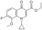 1-Cyclopropyl-7-fluoro-1,4-dihydro-8-methoxy-4-oxo-3-quinolinecarboxylic acid ethyl ester Structure,221221-15-4Structure