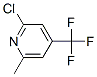 2-Chloro-6-methyl-4-(trifluoromethyl)pyridine Structure,22123-14-4Structure