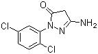 1-(2,5-Dichlorophenyl)-3-amino-5-pyrazolone Structure,22123-20-2Structure