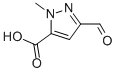 3-Formyl-1-methyl-1h-pyrazole-5-carboxylic acid Structure,221323-58-6Structure