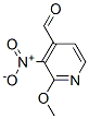 2-Methoxy-3-nitropyridine-4-carboxaldehyde Structure,221349-76-4Structure