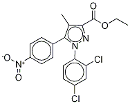 1-(2,4-Dichlorophenyl)-4-methyl-5-(4-nitrophenyl)-1h-pyrazole-3-carboxylic acid ethyl ester Structure,221385-24-6Structure