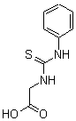 Glycine,n-[(phenylamino)thioxomethyl]- Structure,2215-20-5Structure