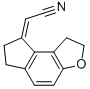 (1,2,6,7,-Tetrahydro-8h-indeno[5,4-b]furan-8-ylidene)acetonitrile Structure,221530-44-5Structure