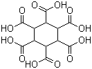 1,2,3,4,5,6-Cyclohexanehexacarboxylic acid monohydrate Structure,2216-84-4Structure