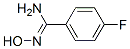 4-氟苯甲酰胺肟結(jié)構(gòu)式_22179-78-8結(jié)構(gòu)式