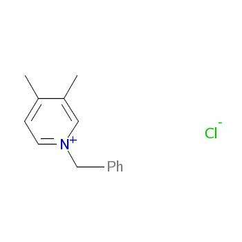 3,4-Dimethyl-1-(phenylmethyl)pyridinium chloride Structure,22185-44-0Structure