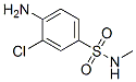 4-Amino-3-chloro-N-methylbenzenesulfonamide Structure,22185-74-6Structure