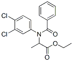 Ethyl 2-[benzoyl-(3,4-dichlorophenyl)amino]propanoate Structure,22212-55-1Structure