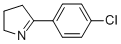 5-(4-Chlorophenyl)-3,4-dihydro-2h-pyrrole Structure,22217-78-3Structure